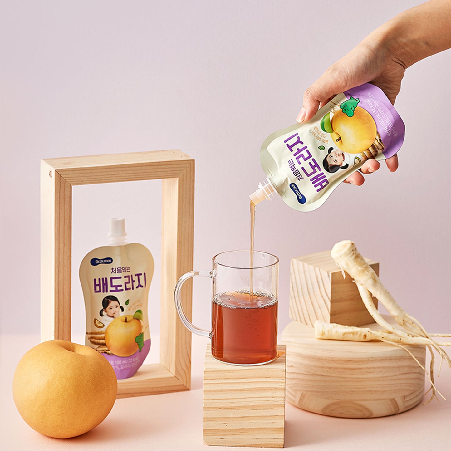 BeBecook - Brewed Korean Golden Pear Drink w Bellflower Root 100ml