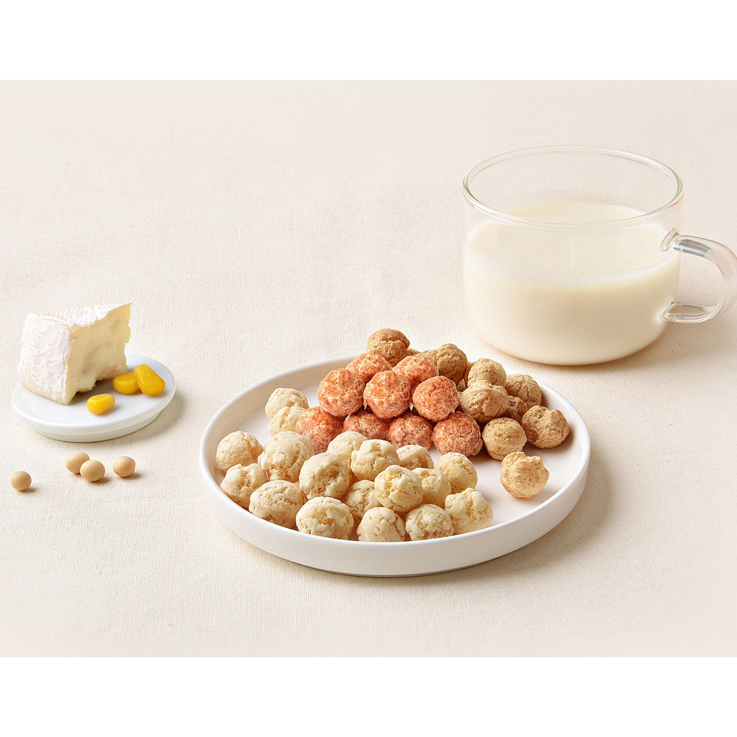 BeBecook - My First Yummy Corn Balls (Banana & Red Bean) 25g