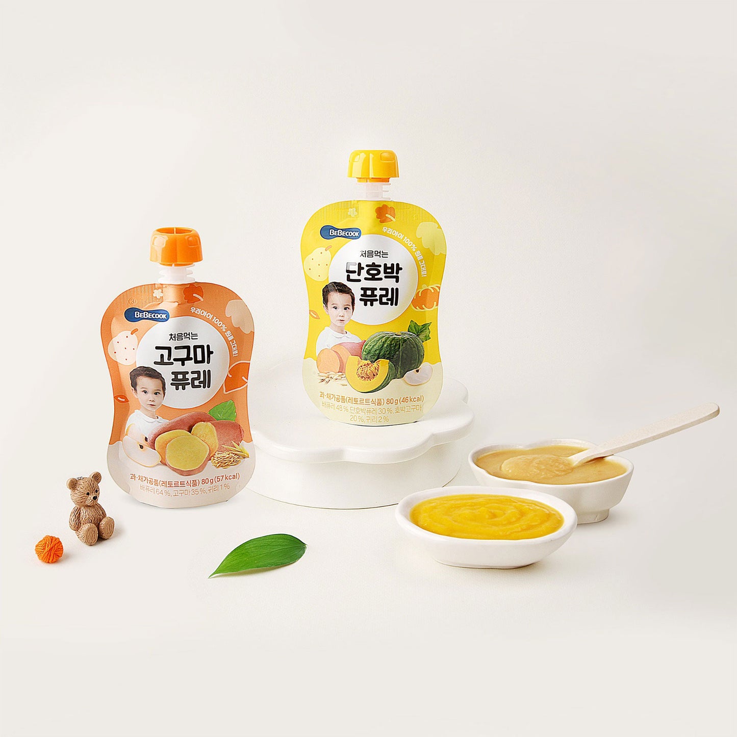 BeBecook - My First Yummy Puree (Pumpkin w Oatmeal) 80g
