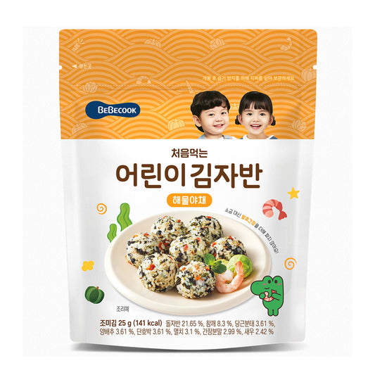 BeBecook - My First Sun-Dried Seaweed Mix (Seafood & Vegetable) 25g