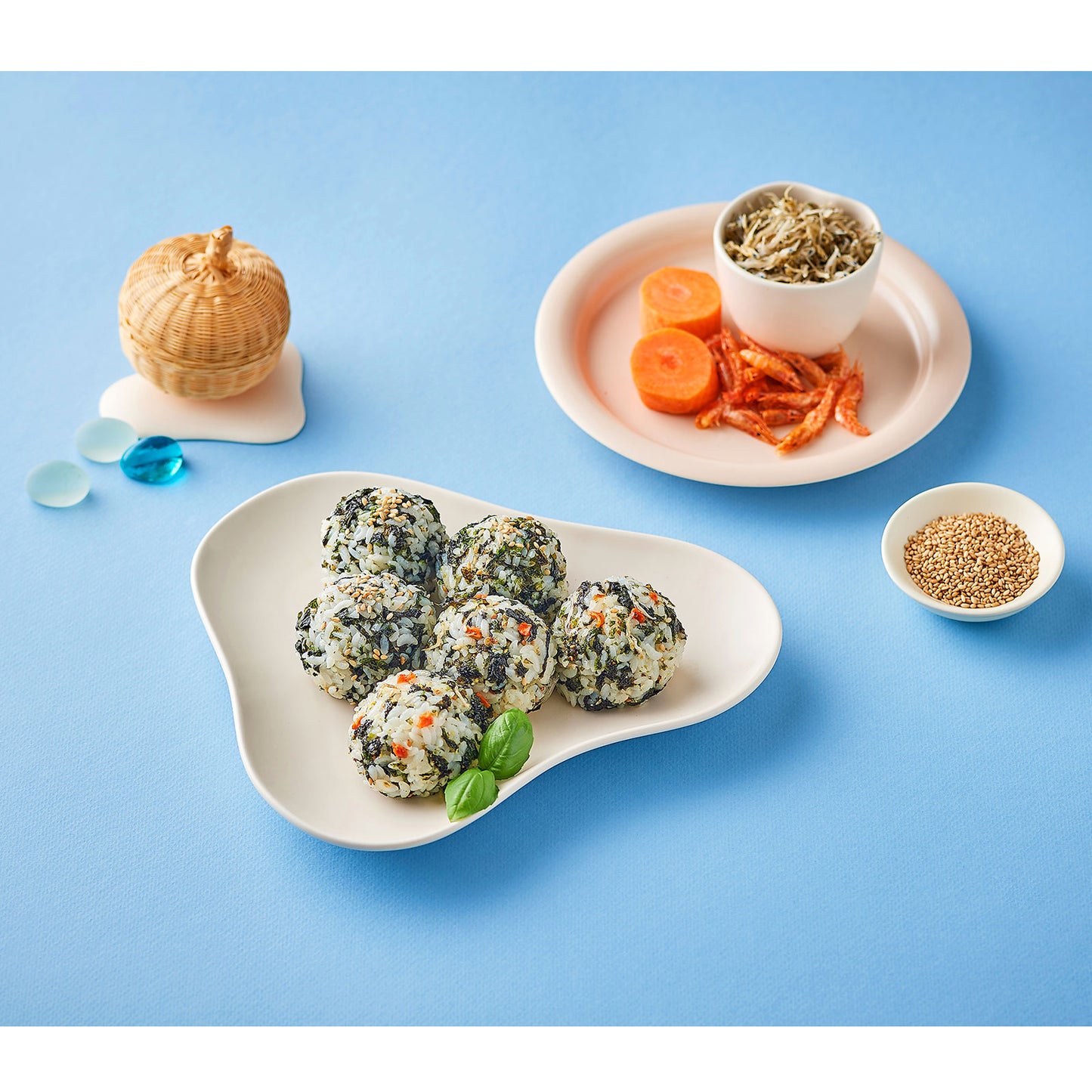 BeBecook - My First Sun-Dried Seaweed Mix (Seafood & Vegetable) 25g