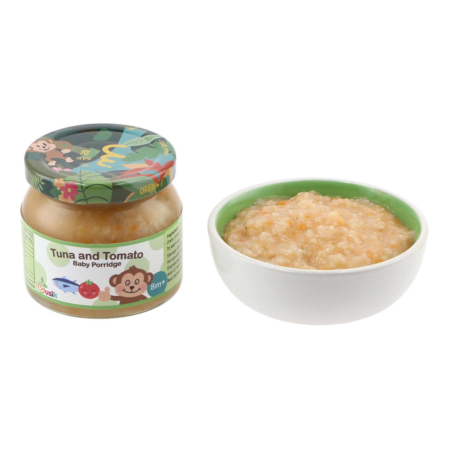 Eusik  - Baby Rice Porridge (Tuna & Tomato) 145g, 8mths+