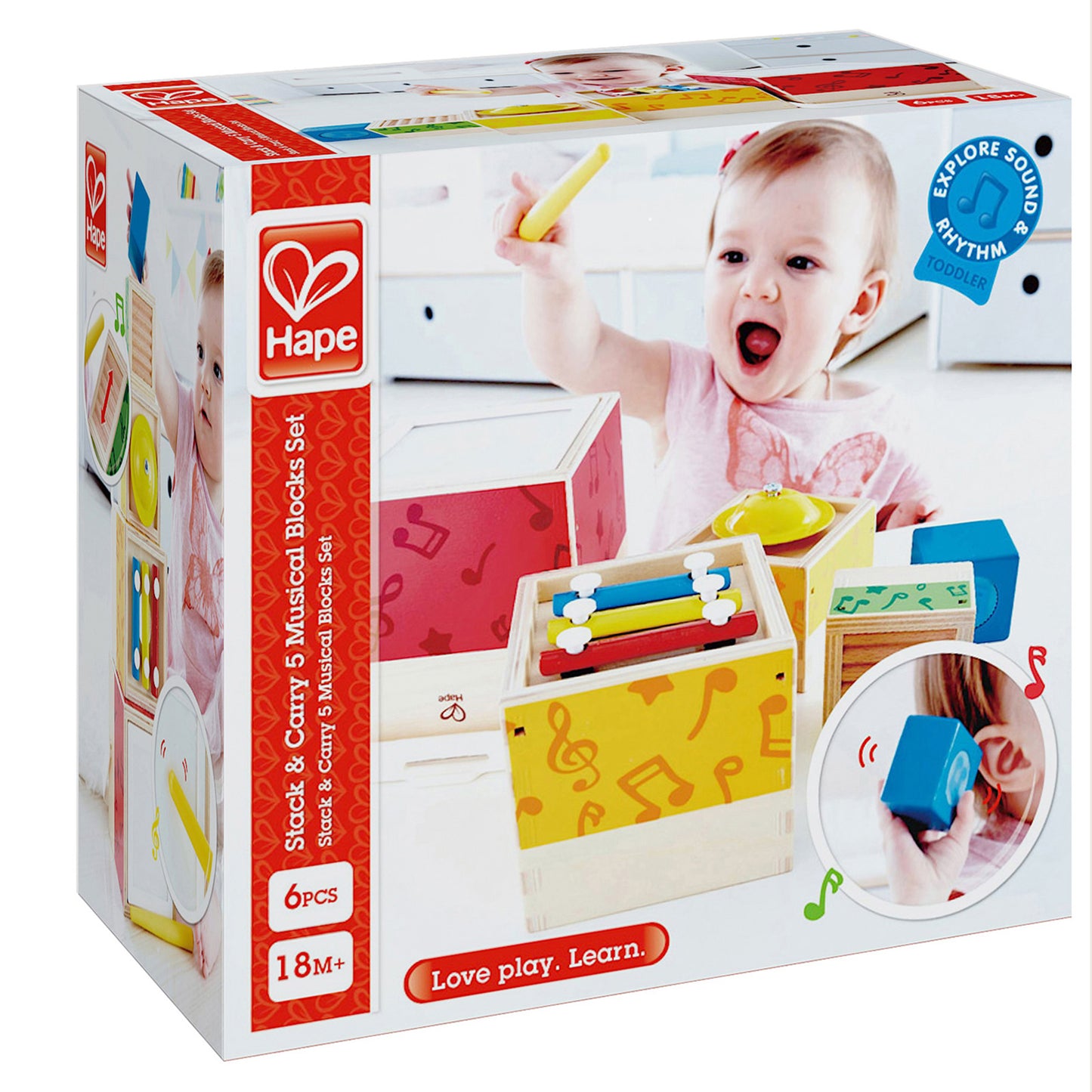 Hape - Stacking Music Set