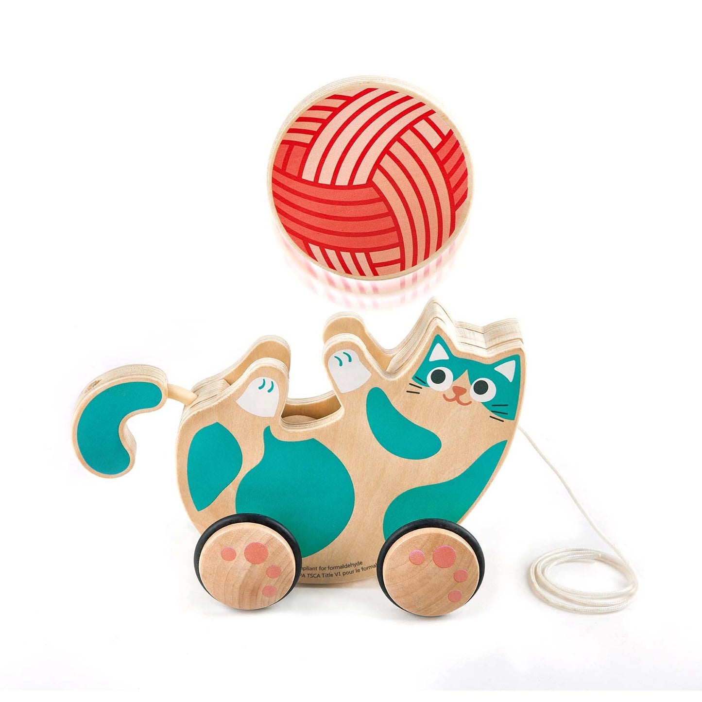 Hape - Roll & Rattle Kitten