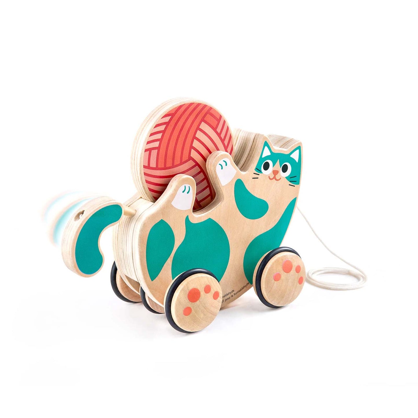 Hape - Roll & Rattle Kitten