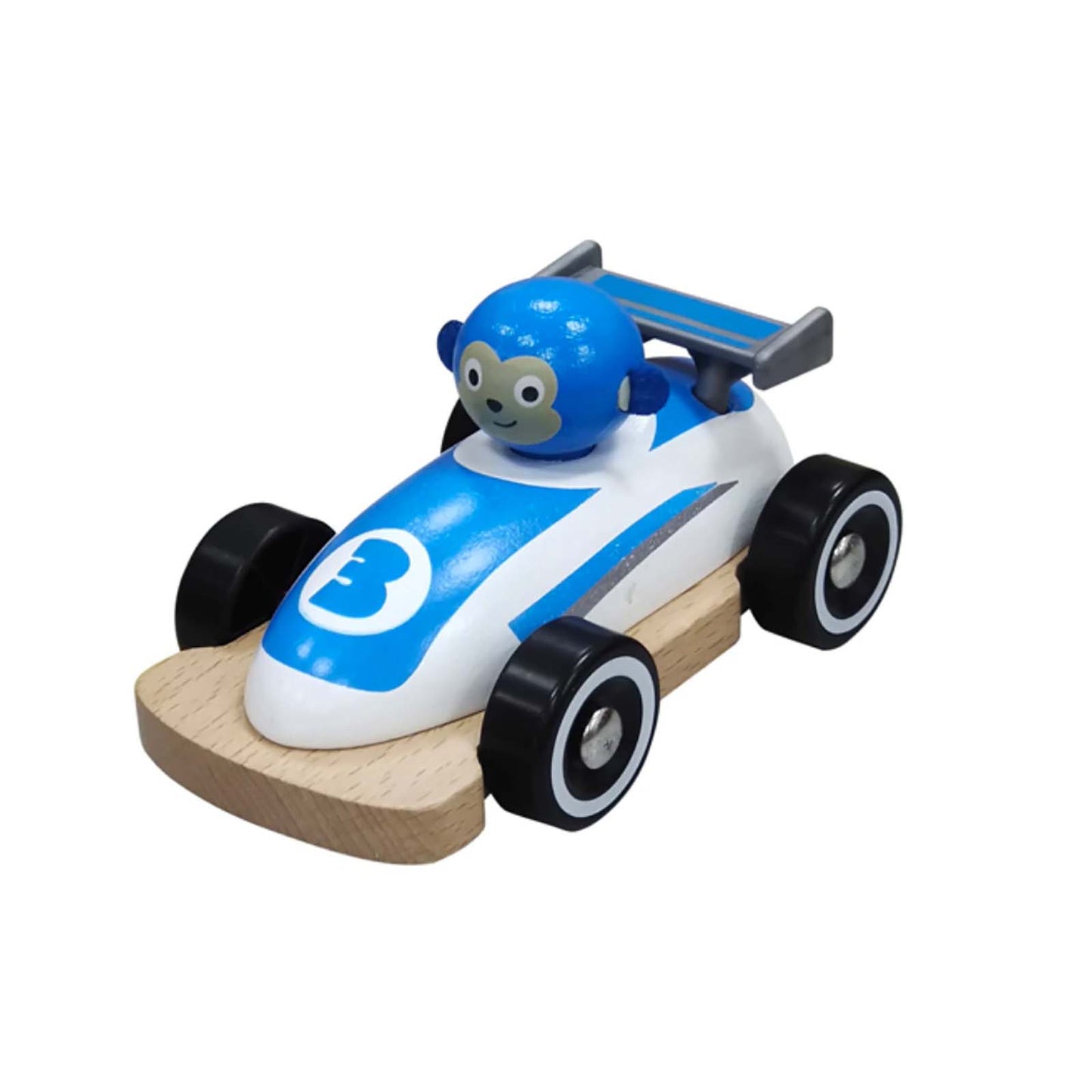 Hape - Wild Riders Vehicle Set (Blue Sport Car)