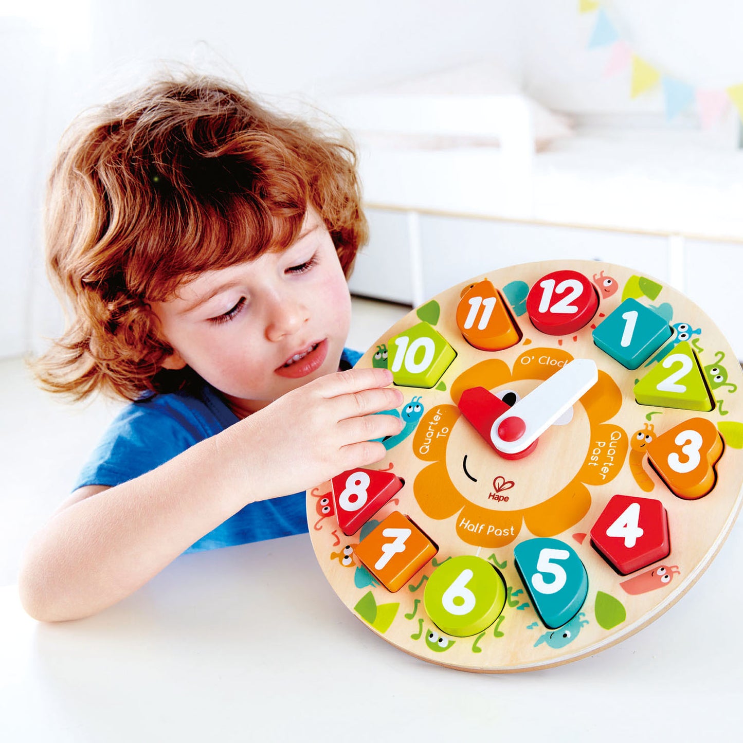 Hape - Chunky Clock Puzzle