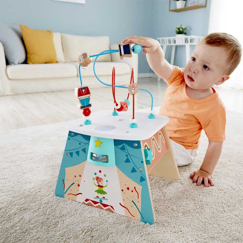 Hape - Light-up Circus Activity Cube