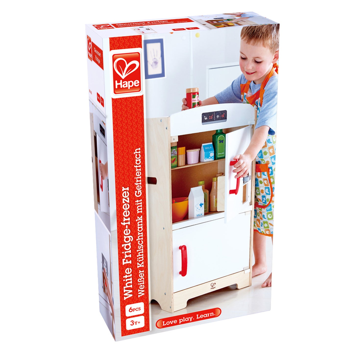 Hape - White Fridge-Freezer