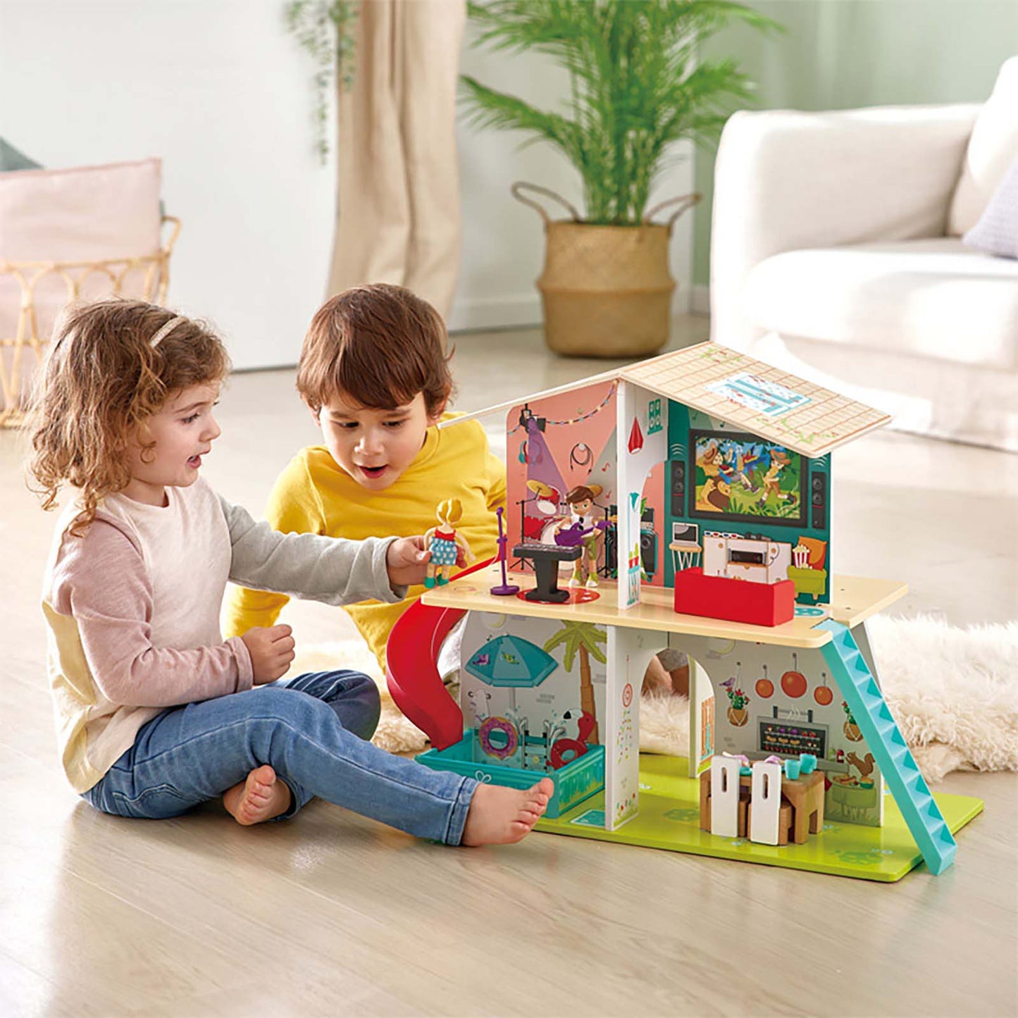 Hape -  Rock and Slide House with Sound Effects