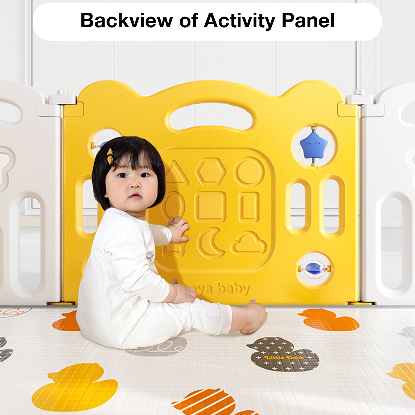 BeBespace - Ducky Foldable Play Yard