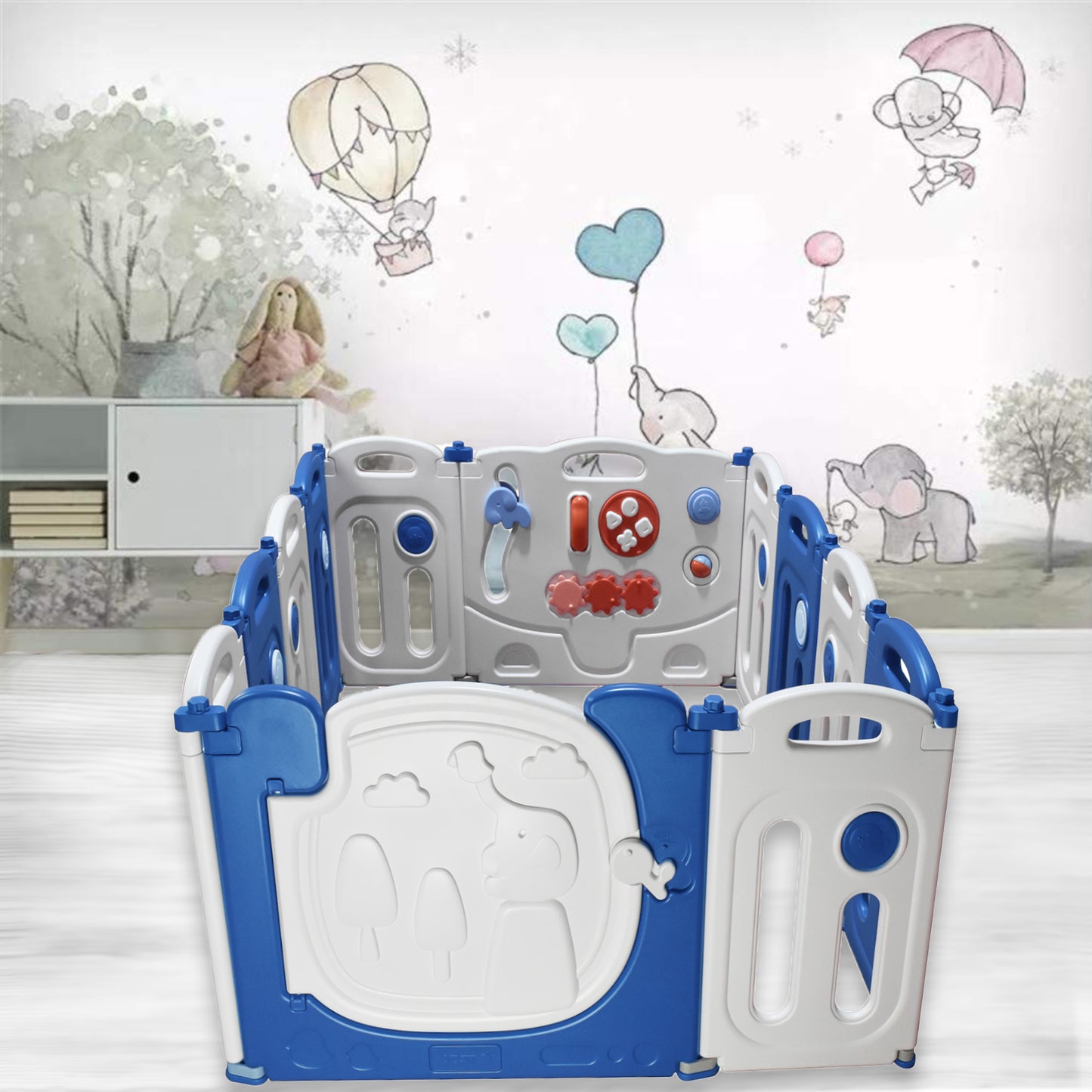 BeBespace - Little Elephant Foldable Play Yard