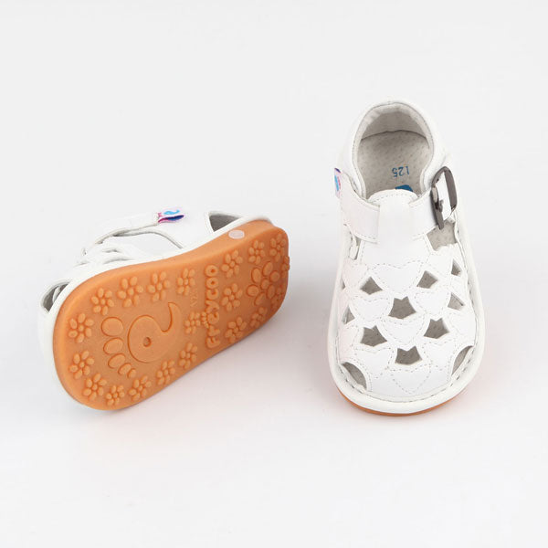 Freycoo - White Jenisa Squeaky shoes