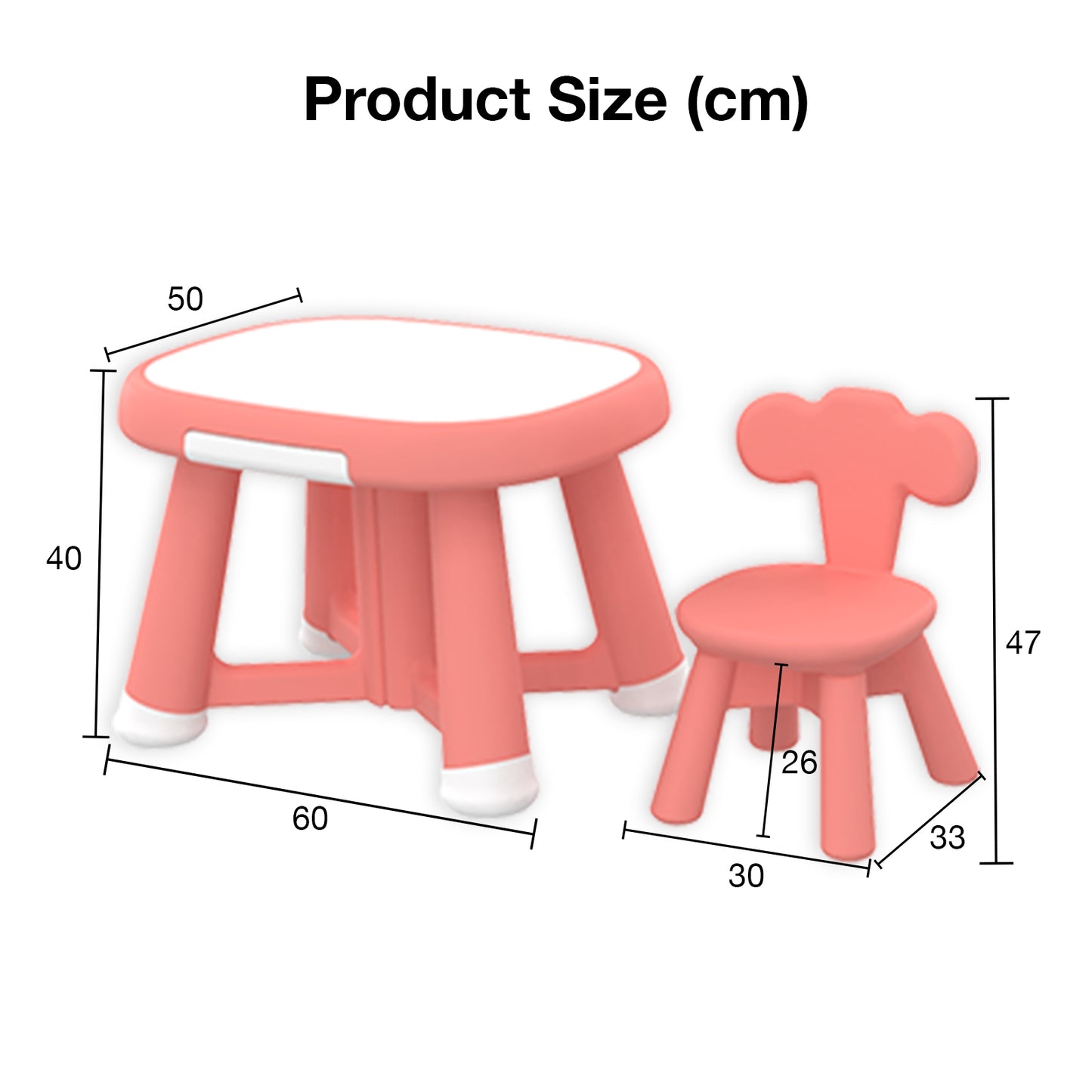 BeBespace - Little Elephant Table and Chair Set