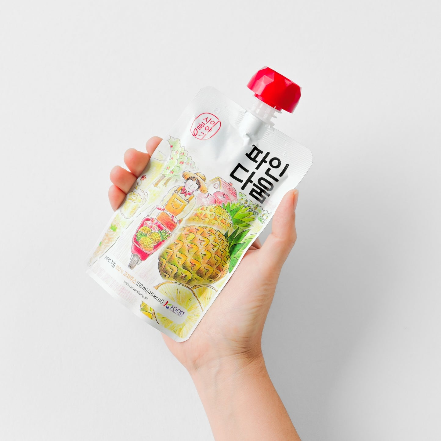 Sigolstory - NFC Korean Apple & Pineapple Juice 100ml