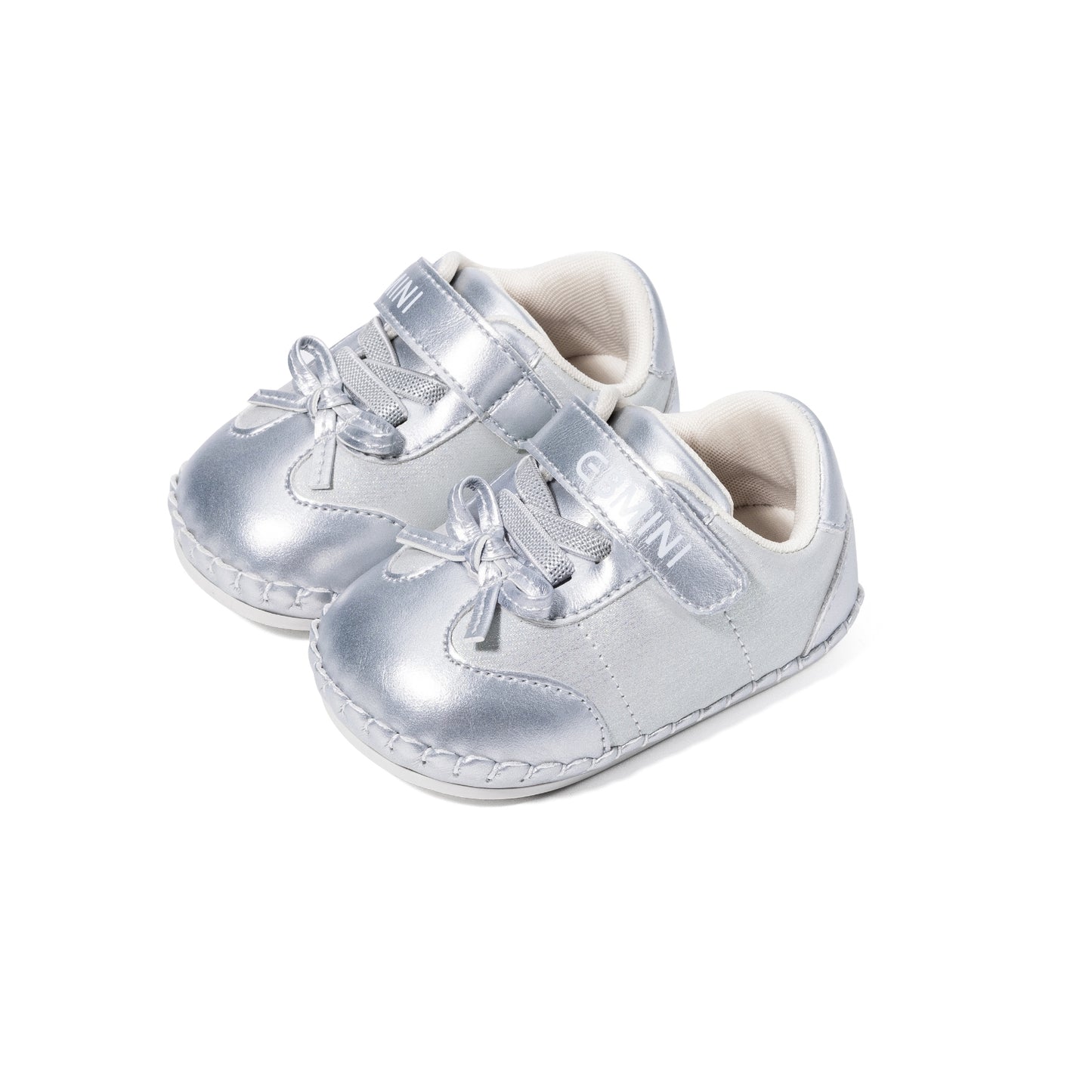 EBmini - E25C190 Twinkle Steps Baby Sneakers (Silver)