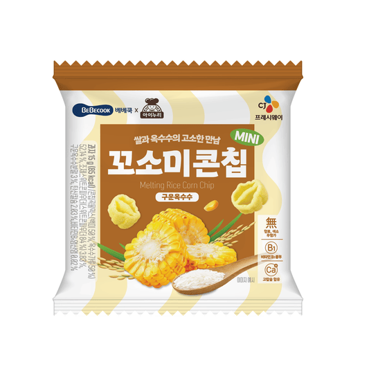 BeBecook - Melting Corn Rice Chip Mini Pack 15g