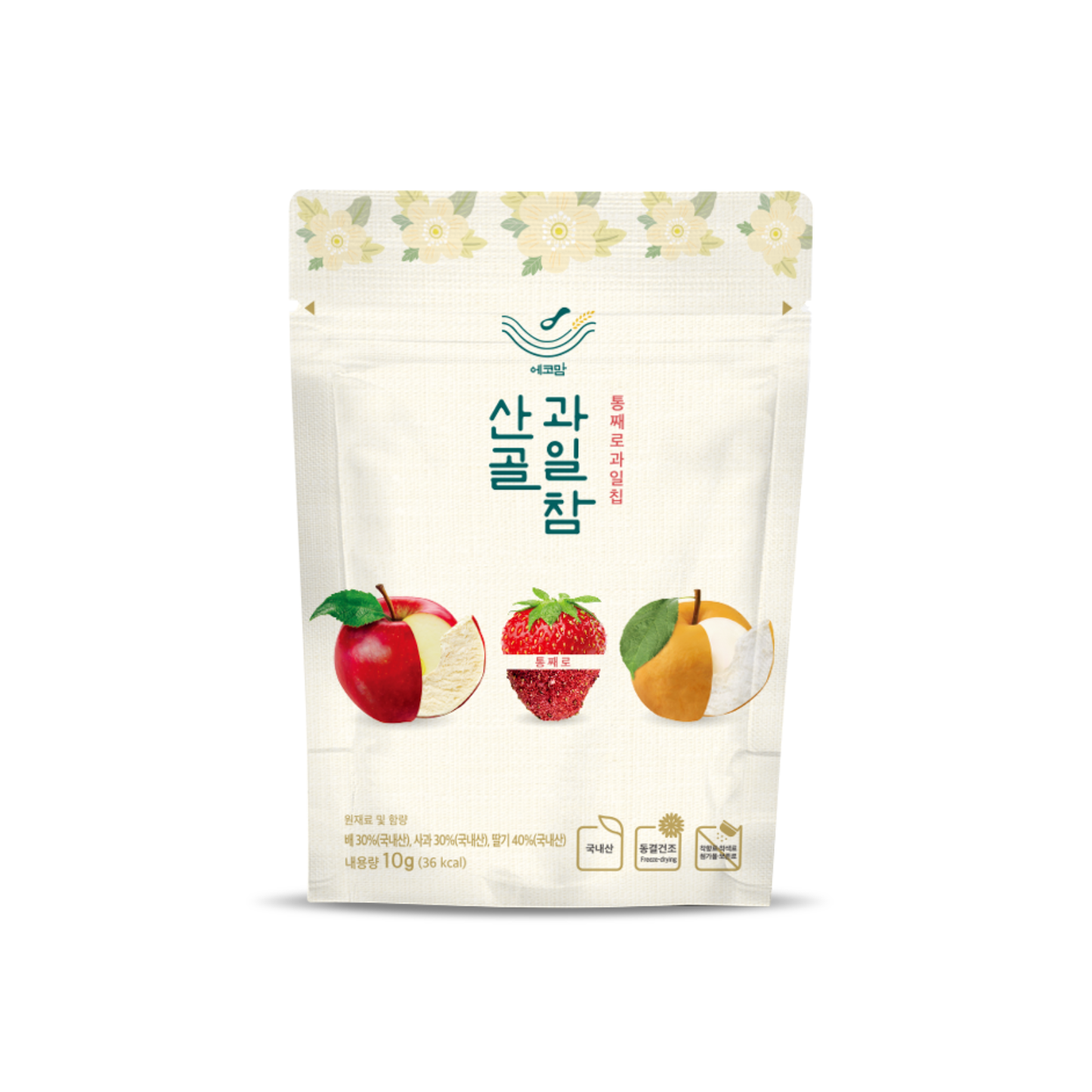 Ecomommeal - Freeze-Dried Fruit Chip (Trio Delight) 10g