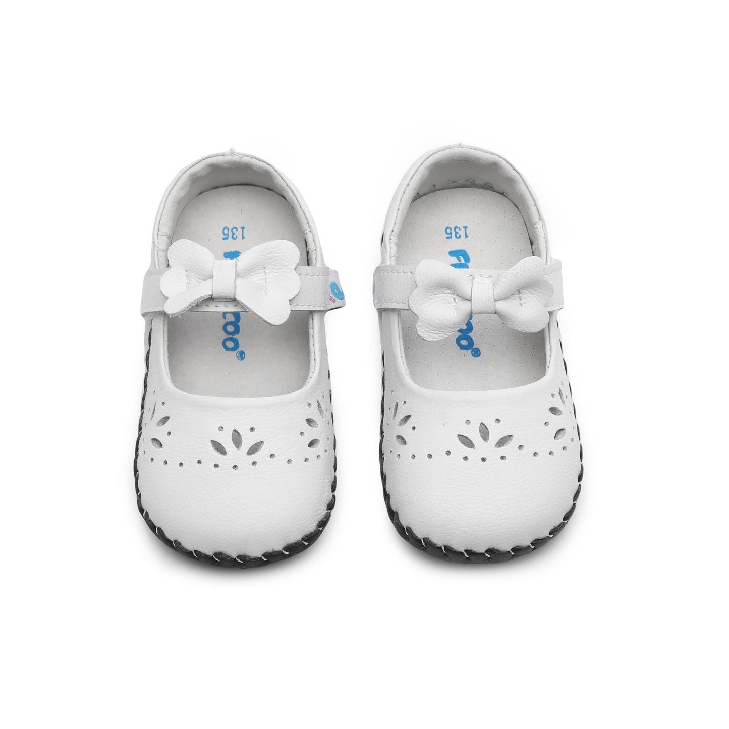 Freycoo - White Lizzy Infant Shoes