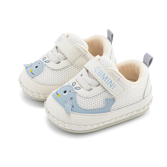 E25A066 Pastel Whale Baby Sneakers (Baby Blue)