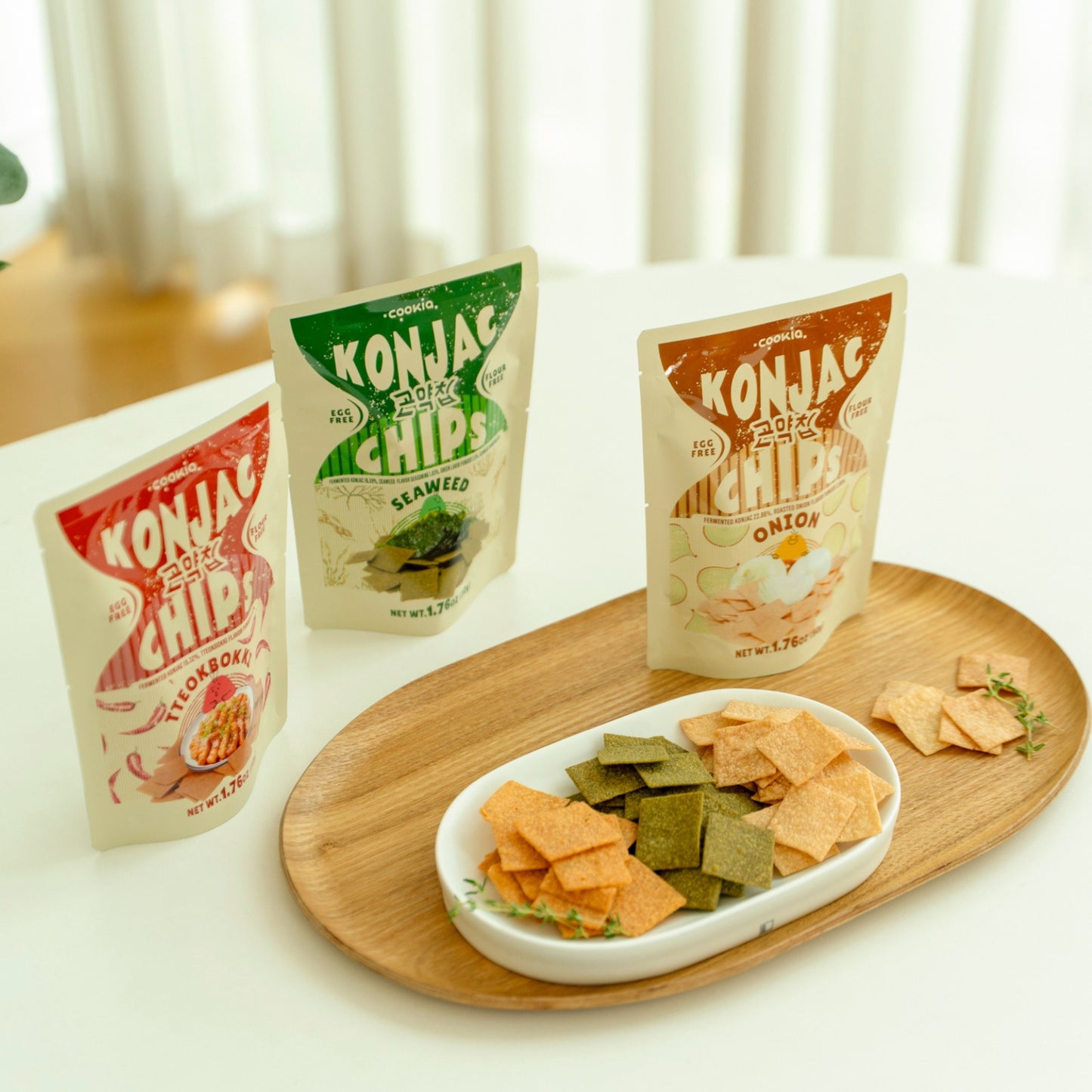 Cookia - Konjac Chips (Onion) 50g