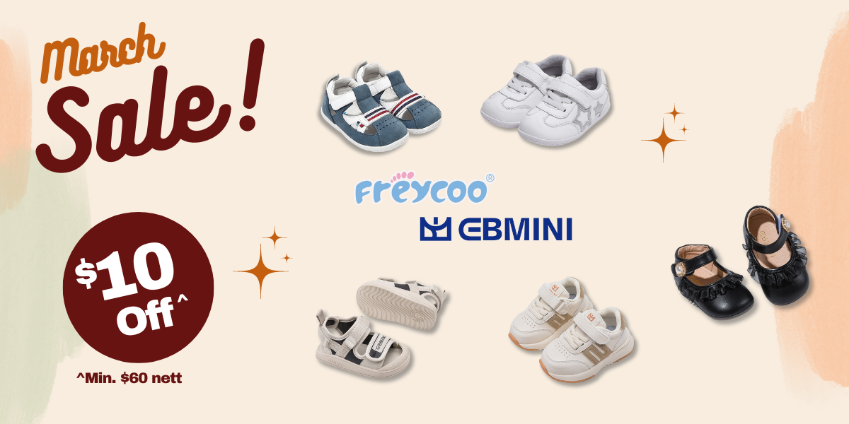Freycoo and Eusik baby shoes - $10 off $60 nett