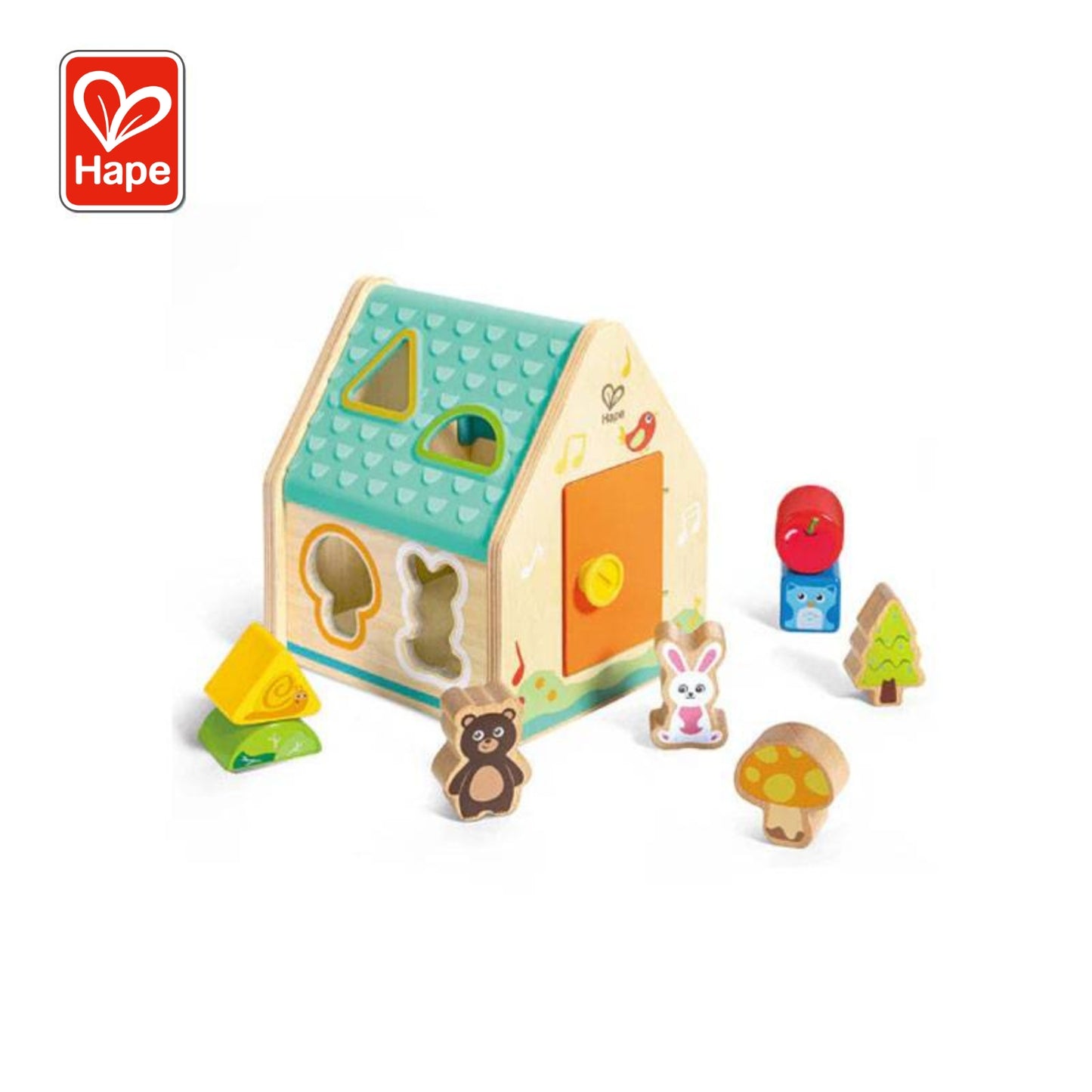 Hape - Critter House Shape Sorter