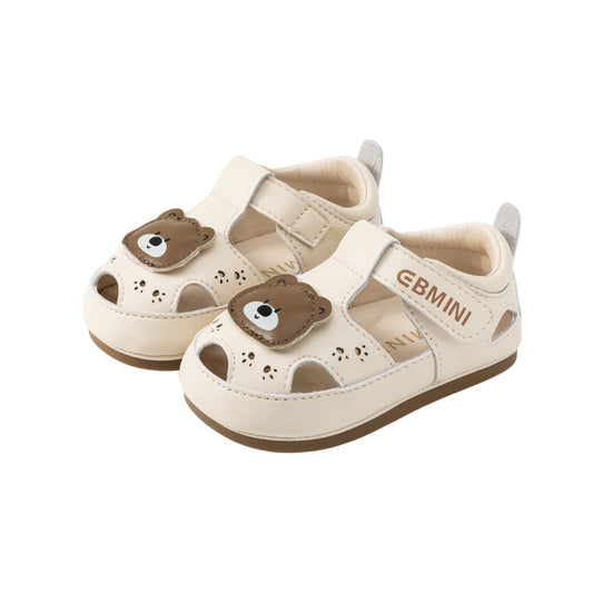 E25B062 Bear Paw Adventure Sandals (Cream)