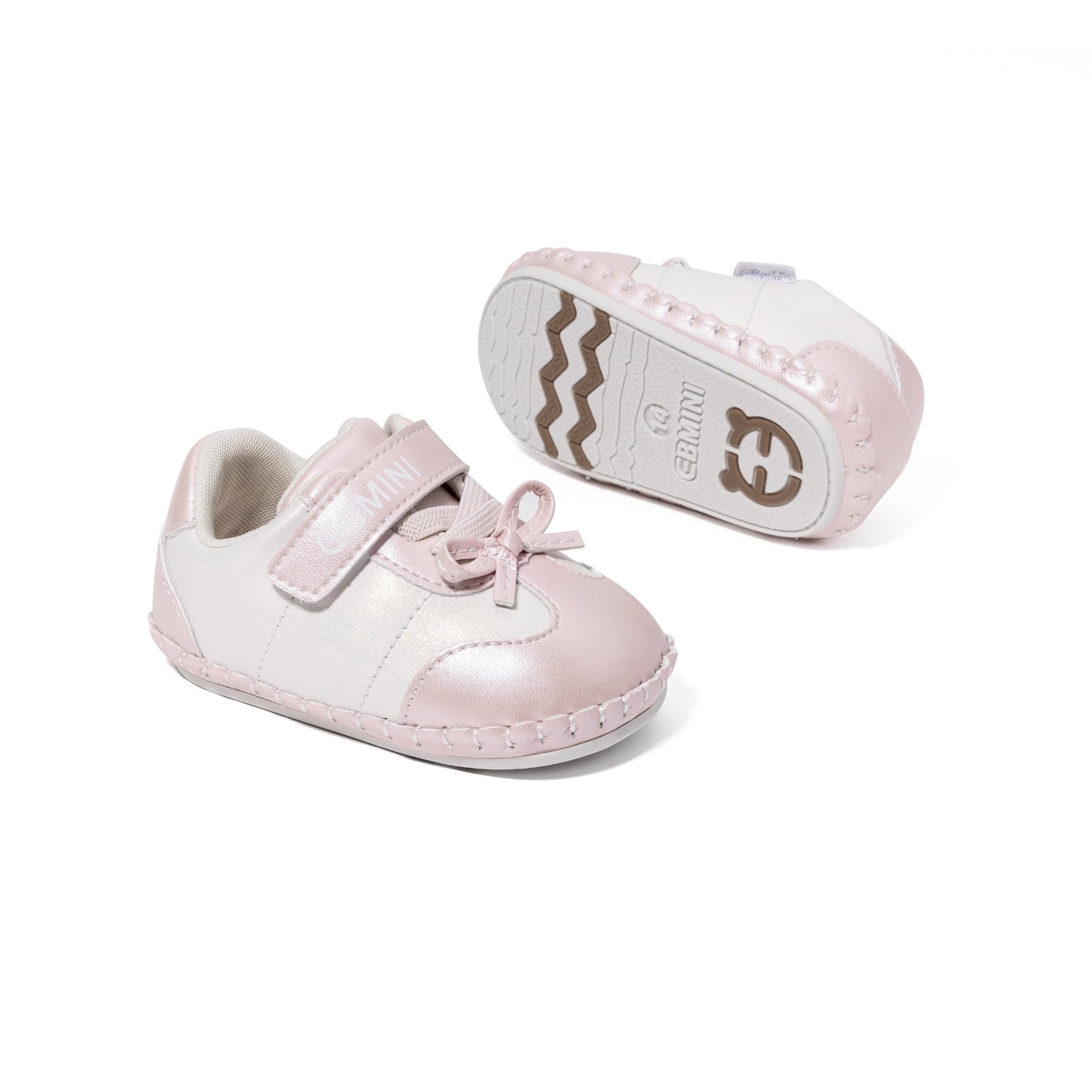 EBmini - E25C190 Twinkle Steps Baby Sneakers (Pink)