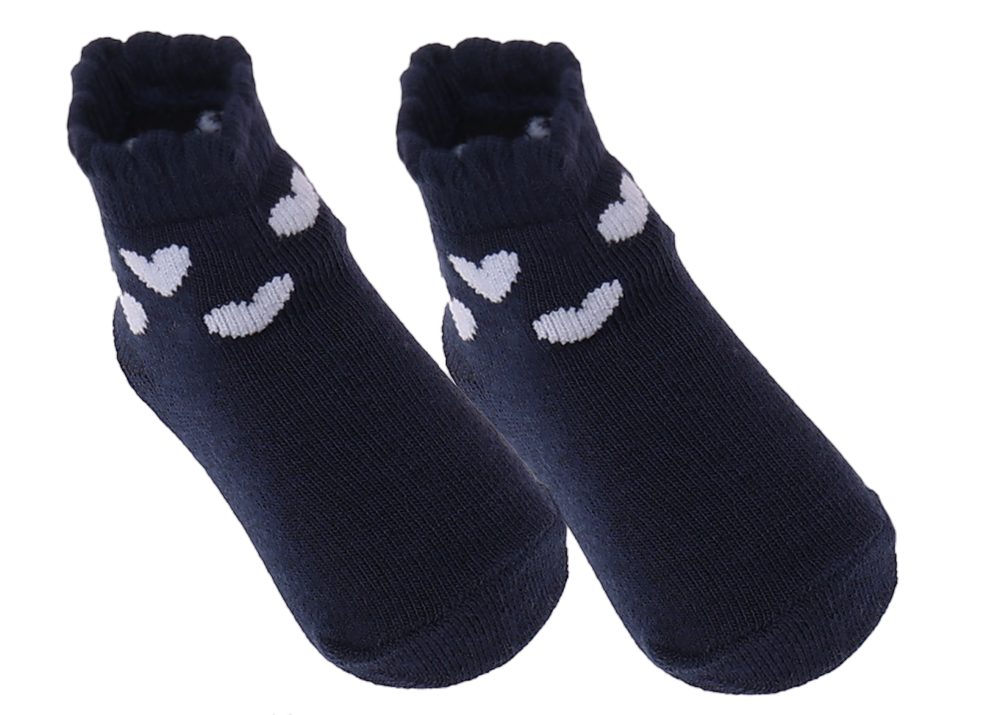 INFANCIE 6-Pk Newborn Baby Socks Set (0-6m, Pink, I Love Mommy)