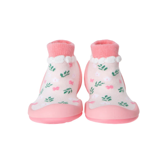 Komuello - Baby Sock Shoes (Floral)