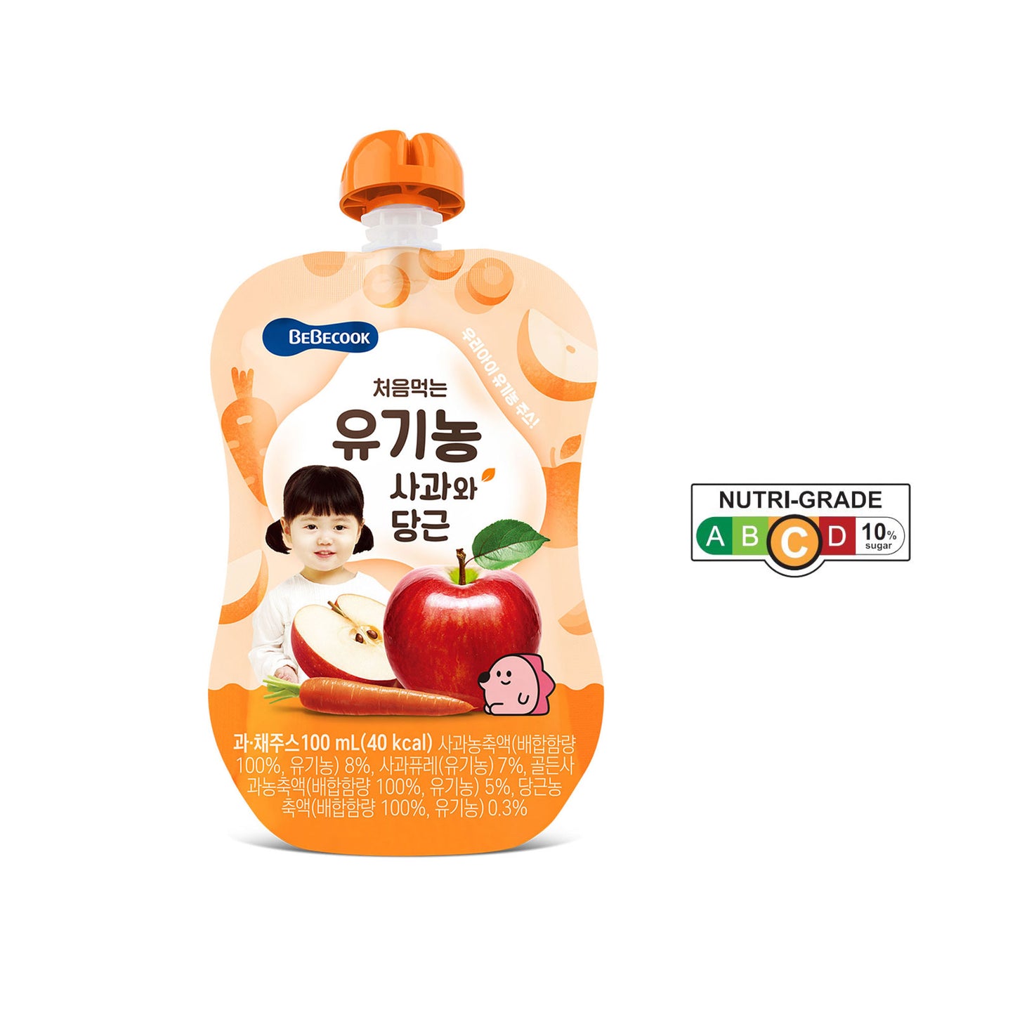 BeBecook - Organic Apple & Carrot Juice 100ml