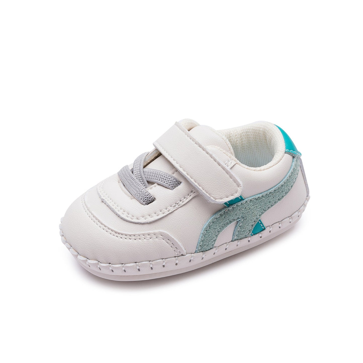 EBmini E3661 Soft-Soled Baby Sneaker (Green)