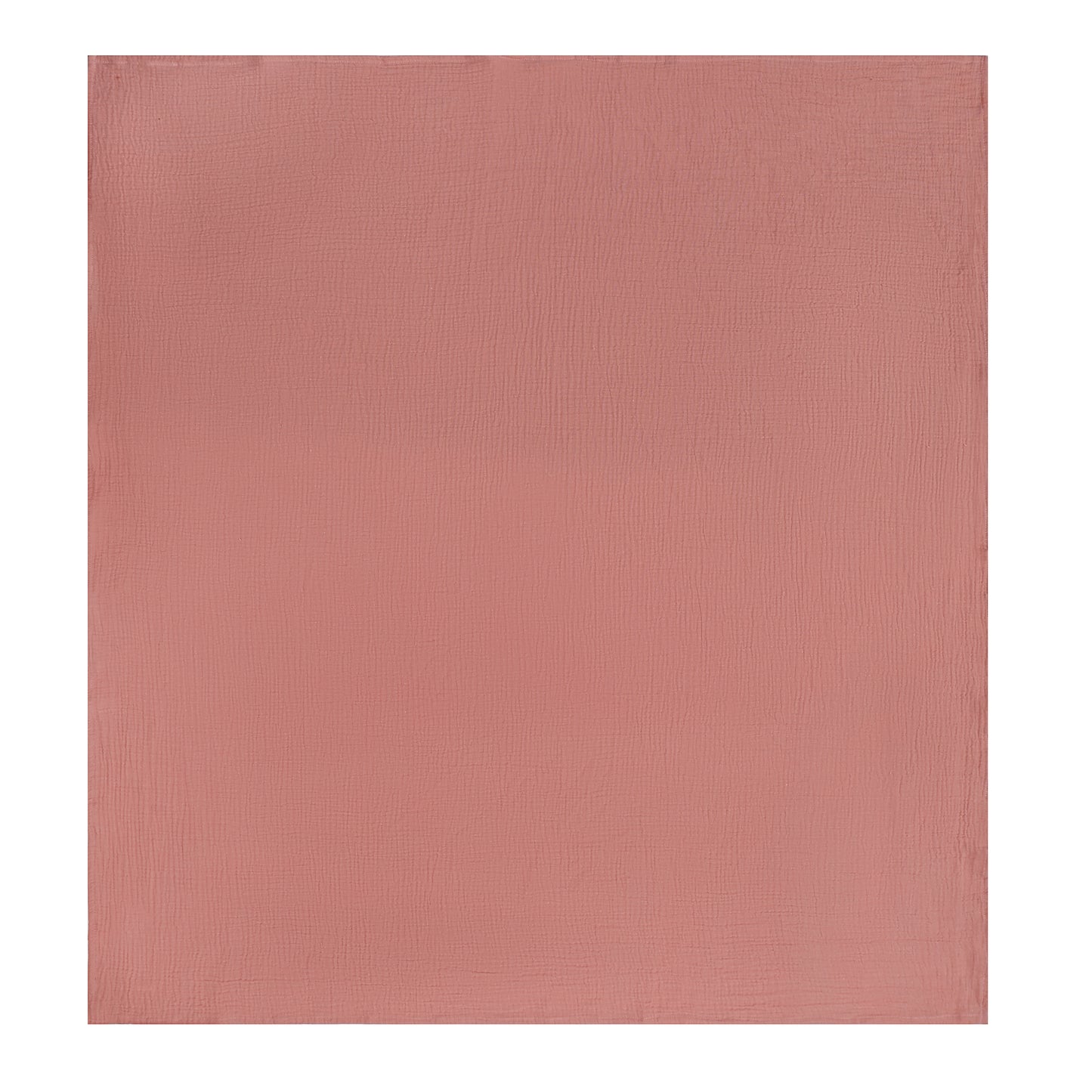 INFANCIE 2-Pc Organic Cotton Baby Muslin Blanket Gift Set (Dusty Rose / Bloom)