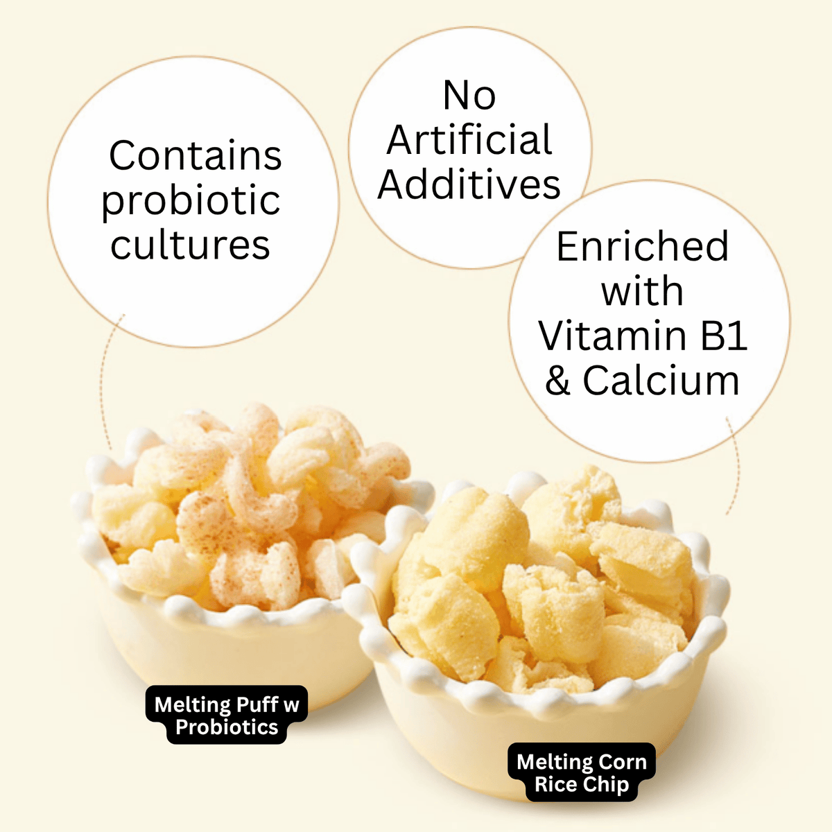 BeBecook - Melting Corn Rice Chip Mini Pack 15g