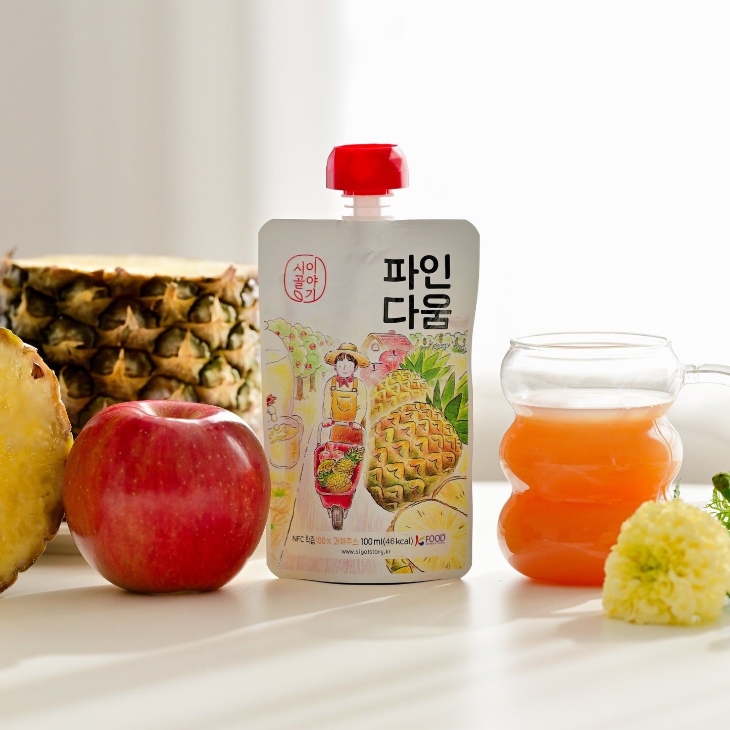 Sigolstory - NFC Korean Apple & Pineapple Juice 100ml