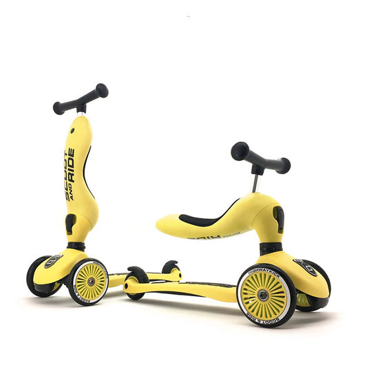 Scoot & Ride - Highwaykick1 Scooter For Toddler 1-5Y (Lemon)