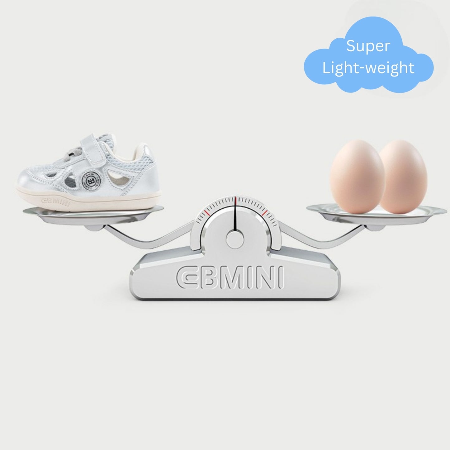 E25A116 BreezyTots Sneakers (Cream)