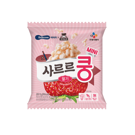 BeBecook - Melting Puff w Probiotics Mini Pack (Strawberry) 15g