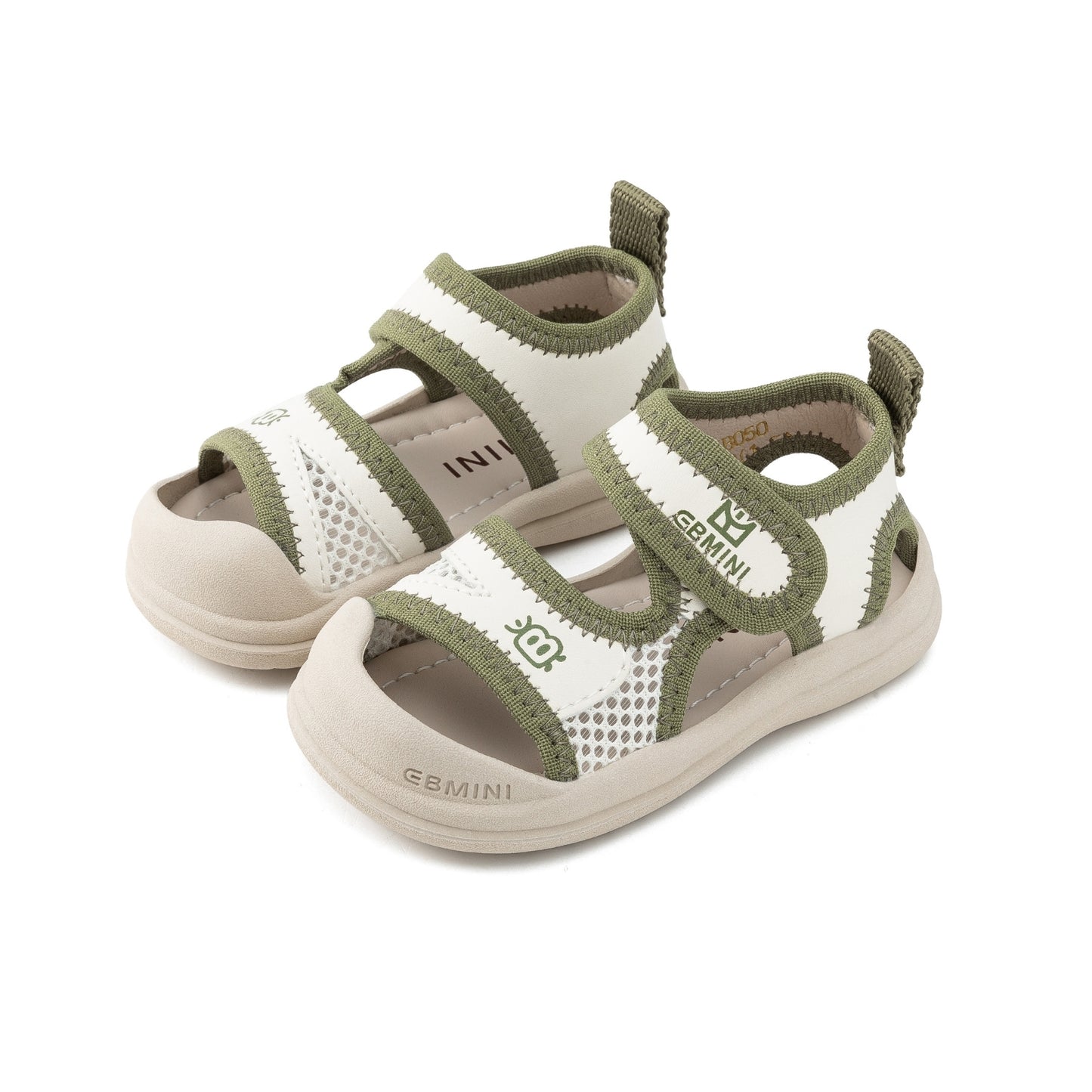E25B050 Horizon Stride Causal Sandals (Olive)