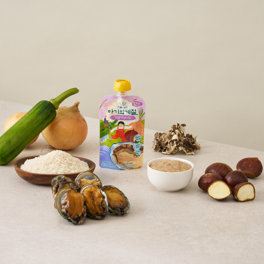 Ecomommeal - Baby Porridge Pouch (Abalone) 100g, 12m+