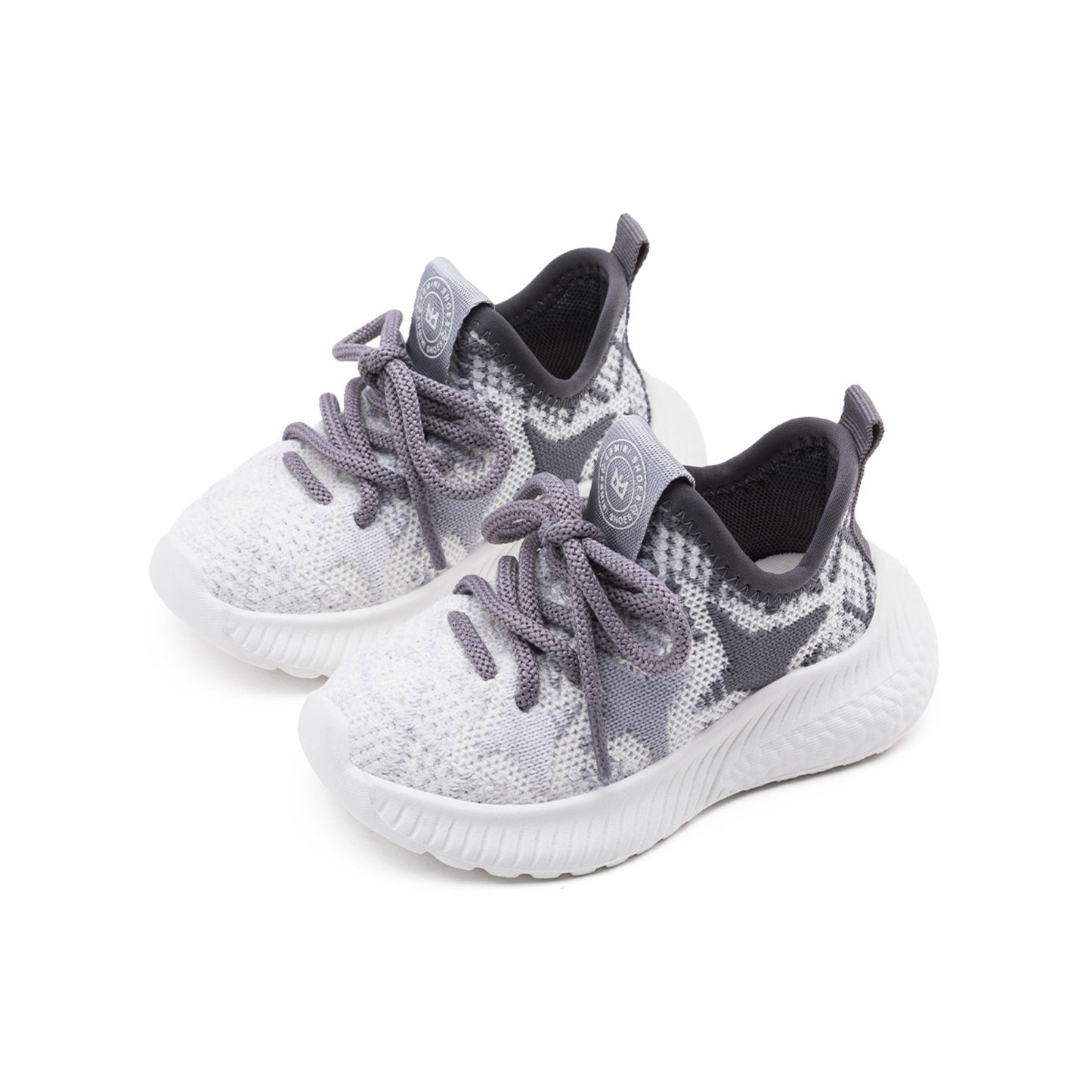 Ebmini E7924 Starry Mash Sneakers (Space Grey)