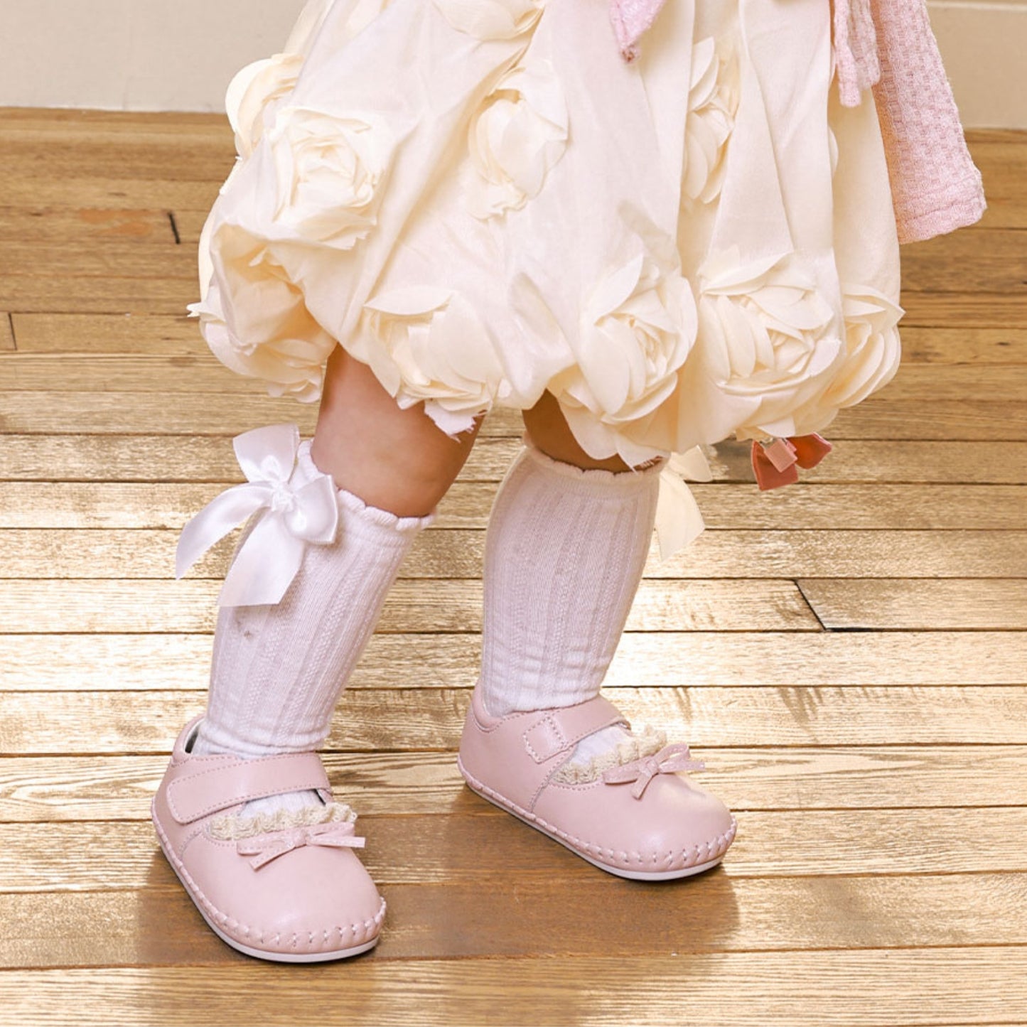 EBmini - E25C289 Little Ruffles Baby Mary Janes