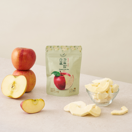 Ecomommeal - Freeze-Dried Fruit Chip (Korean Apple) 10g