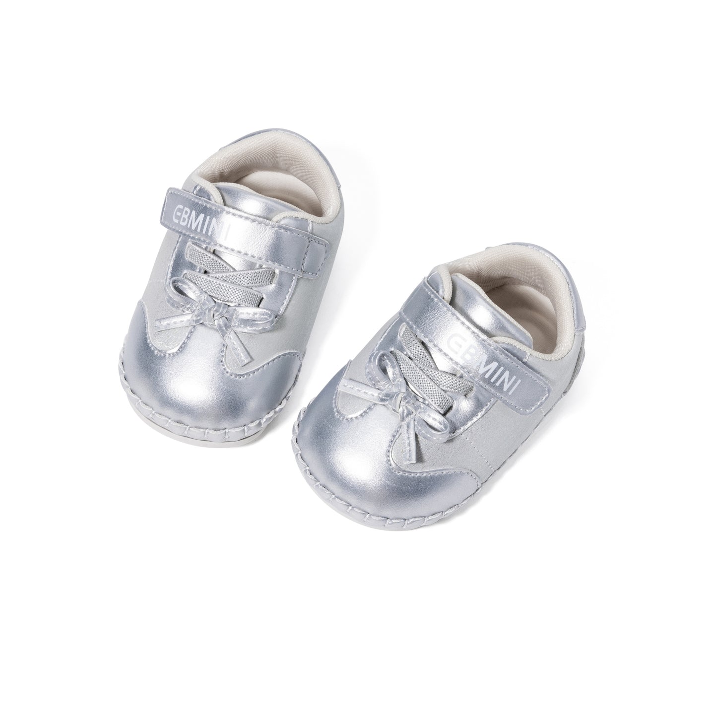 EBmini - E25C190 Twinkle Steps Baby Sneakers (Silver)