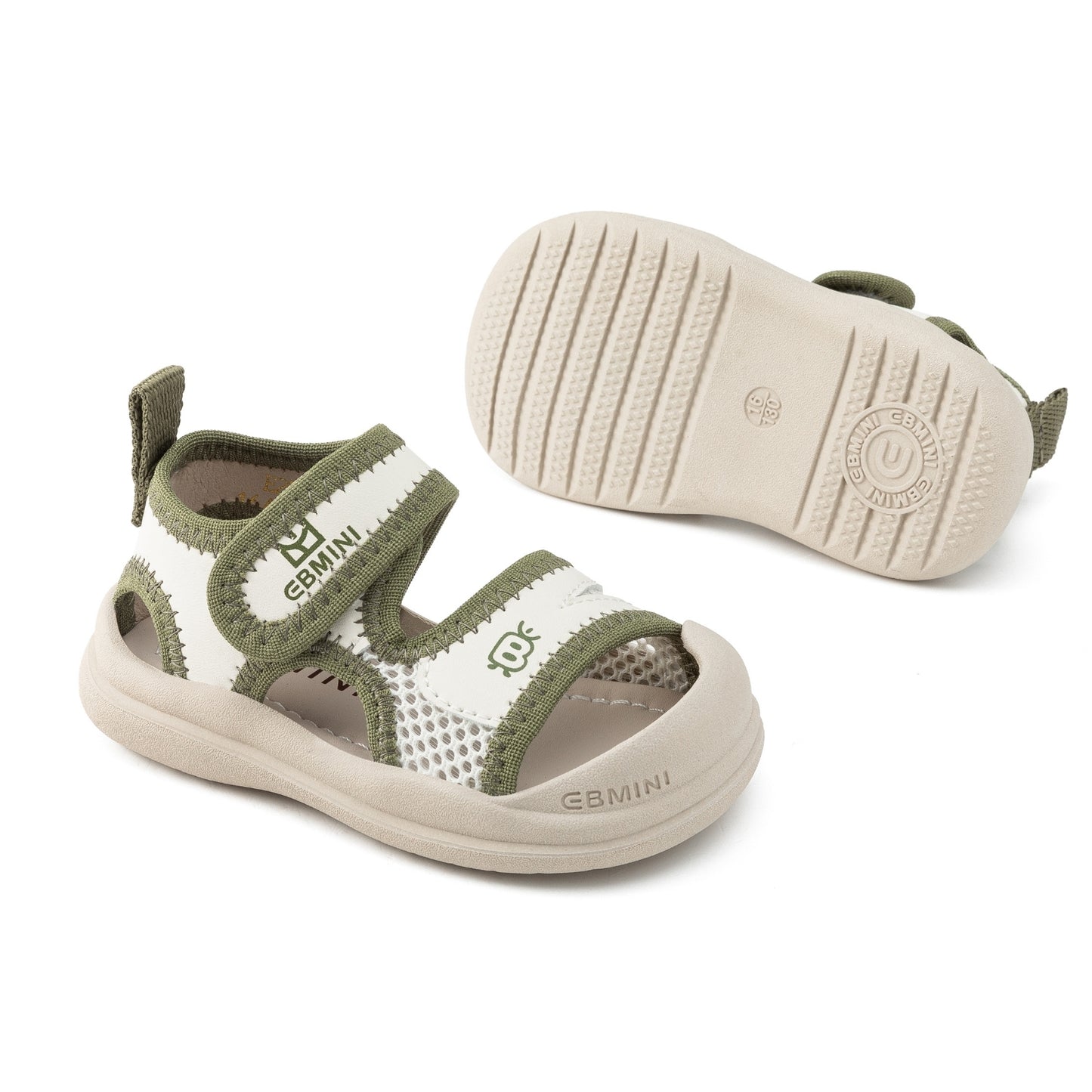 E25B050 Horizon Stride Causal Sandals (Olive)