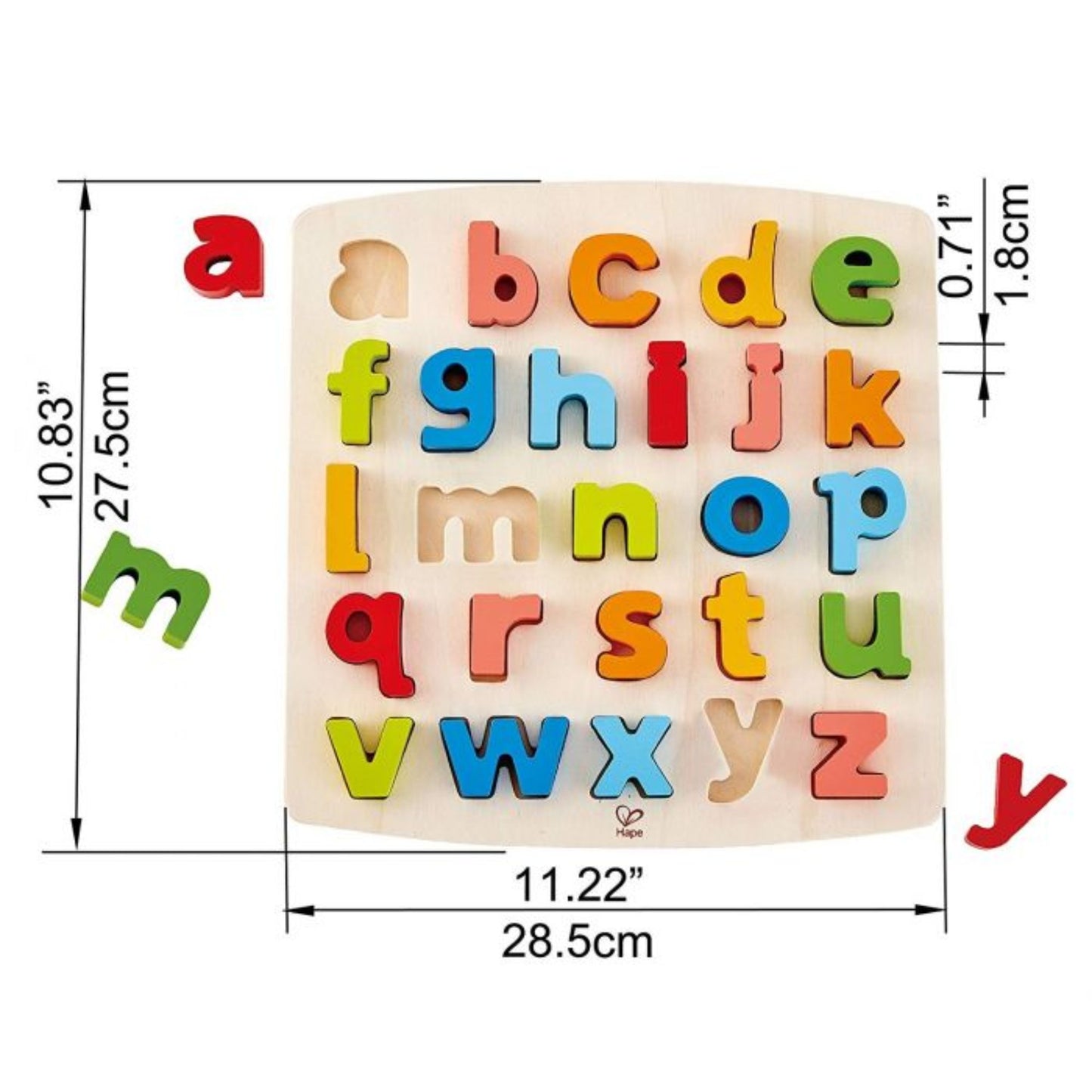 Hape - Chunky Lowercase Puzzle