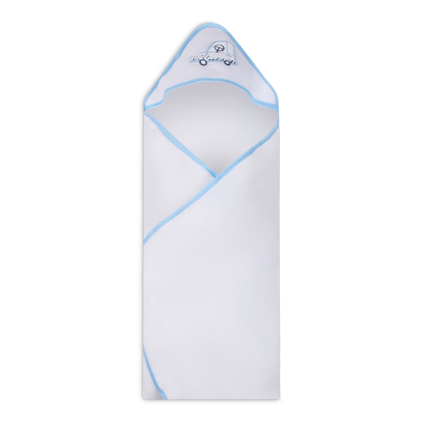 MOTHER'S CHOICE 3-Pc Baby Hooded Towel Set (Little Builder)