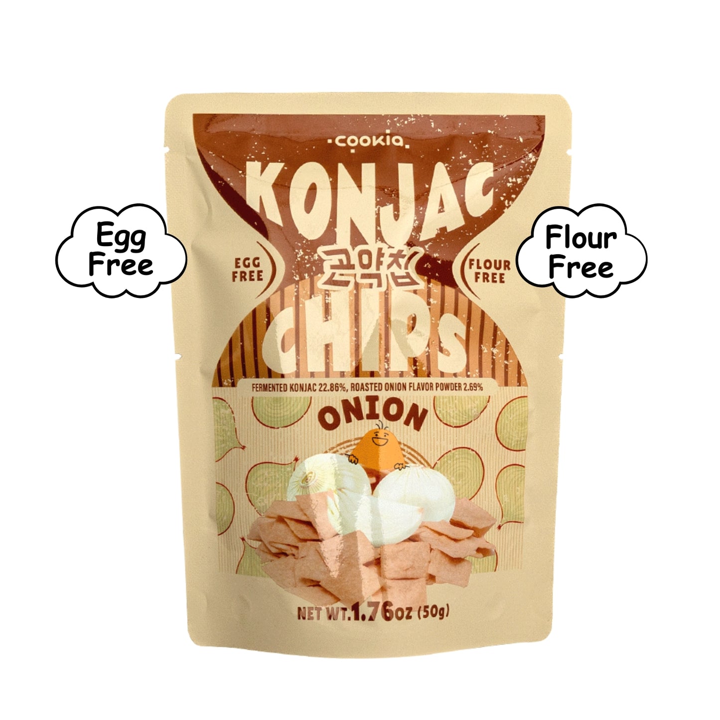 Cookia - Konjac Chips (Onion) 50g