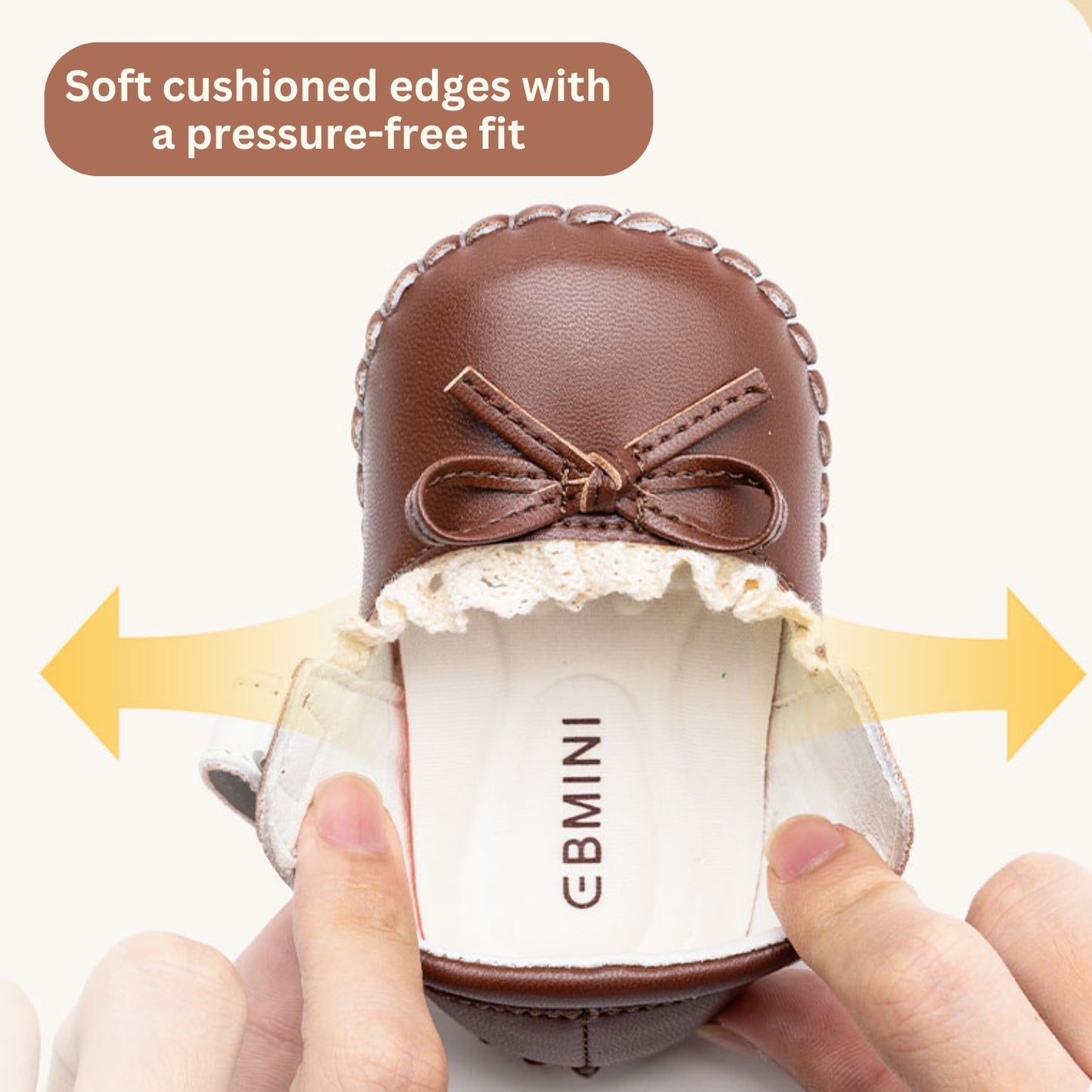 EBmini - E25C289 Little Ruffles Baby Mary Janes